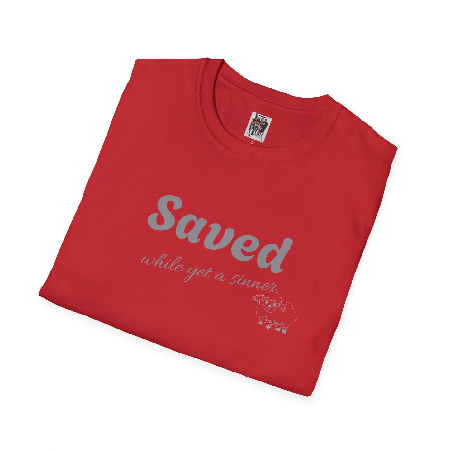 Sheep Shirts (Saved) light txt - Unisex Softstyle T-Shirt