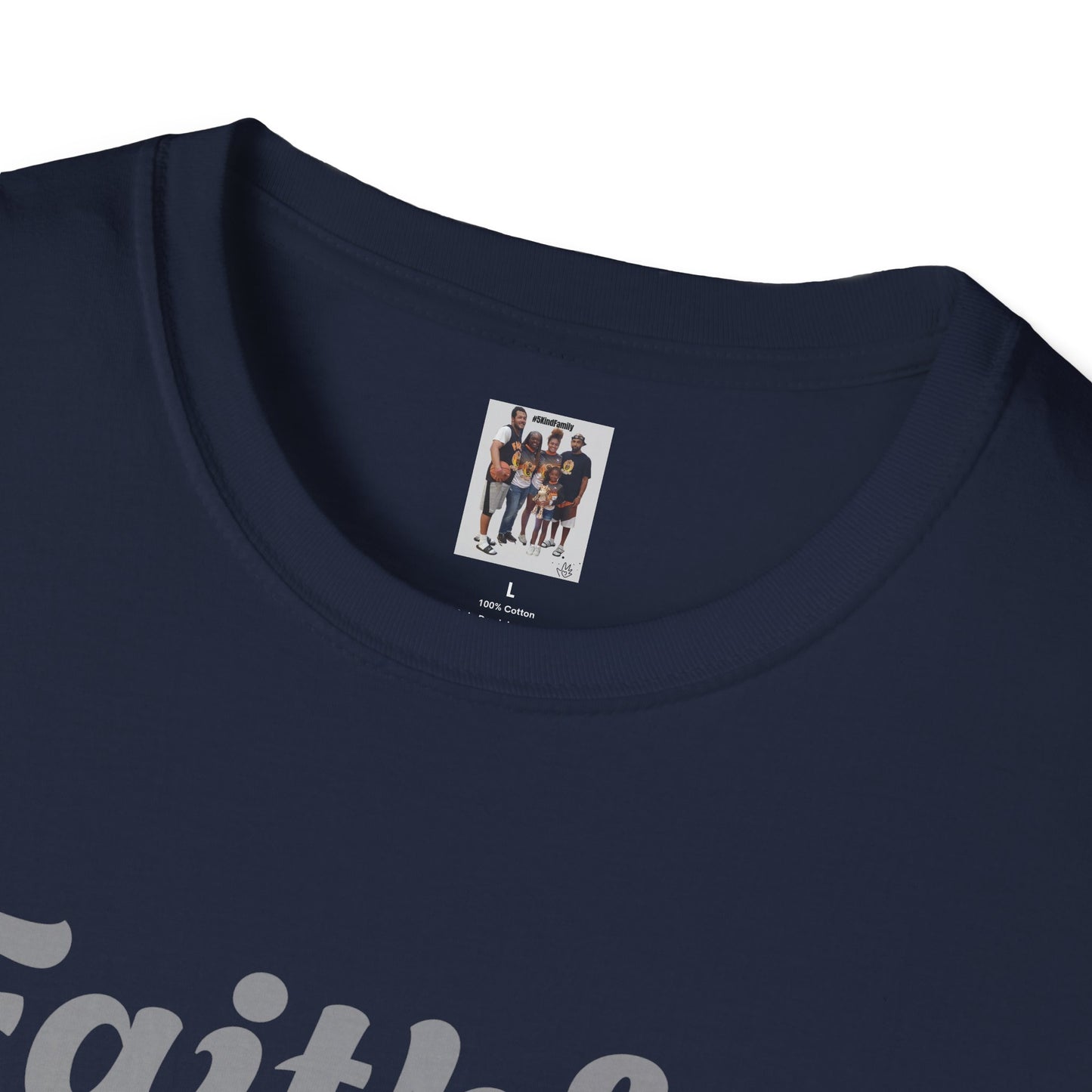 Sheep Shirts (Faithful) light txt - Unisex Softstyle T-Shirt