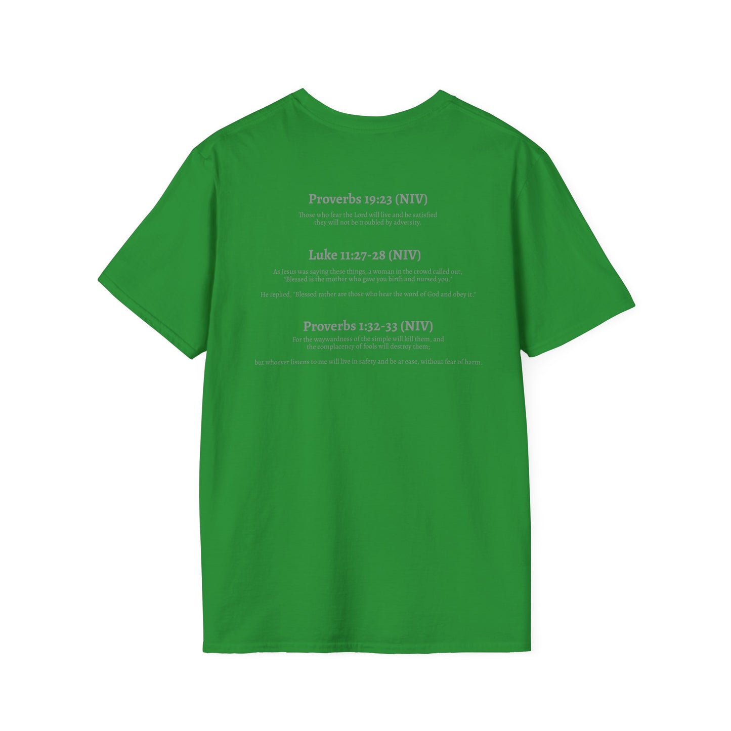 Sheep Shirts (Blessed) light txt - Unisex Softstyle T-Shirt