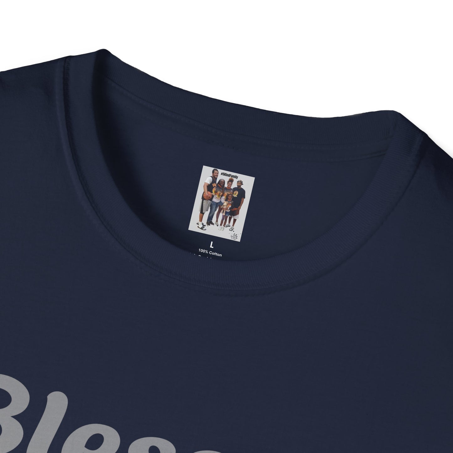 Sheep Shirts (Blessed) light txt - Unisex Softstyle T-Shirt