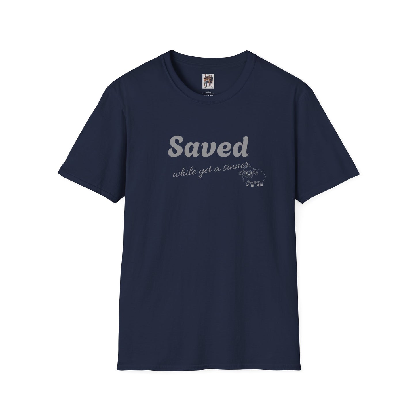 Sheep Shirts (Saved) light txt - Unisex Softstyle T-Shirt