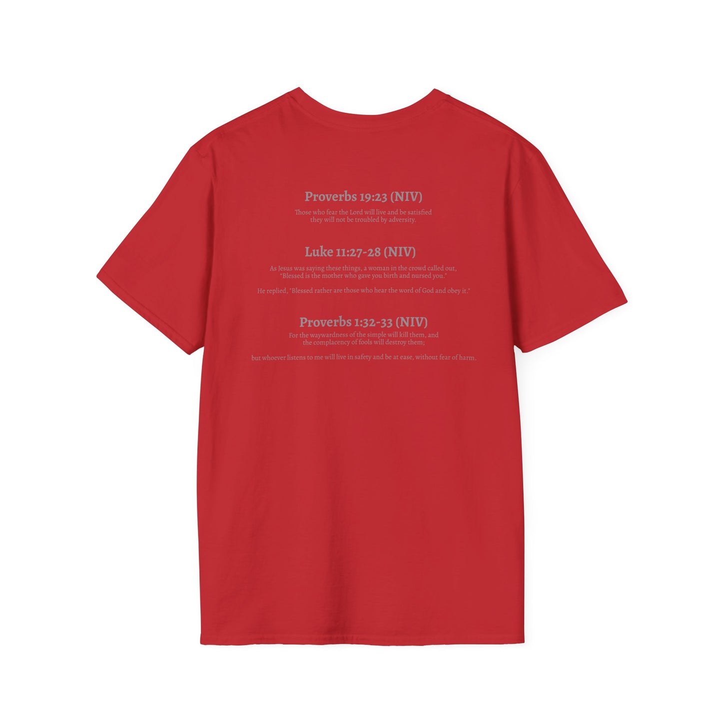 Sheep Shirts (Blessed) light txt - Unisex Softstyle T-Shirt