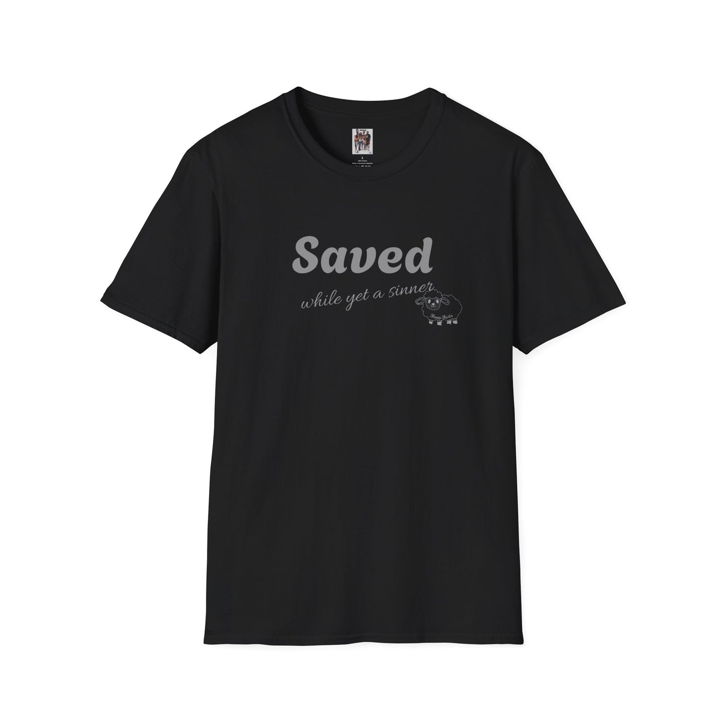 Sheep Shirts (Saved) light txt - Unisex Softstyle T-Shirt