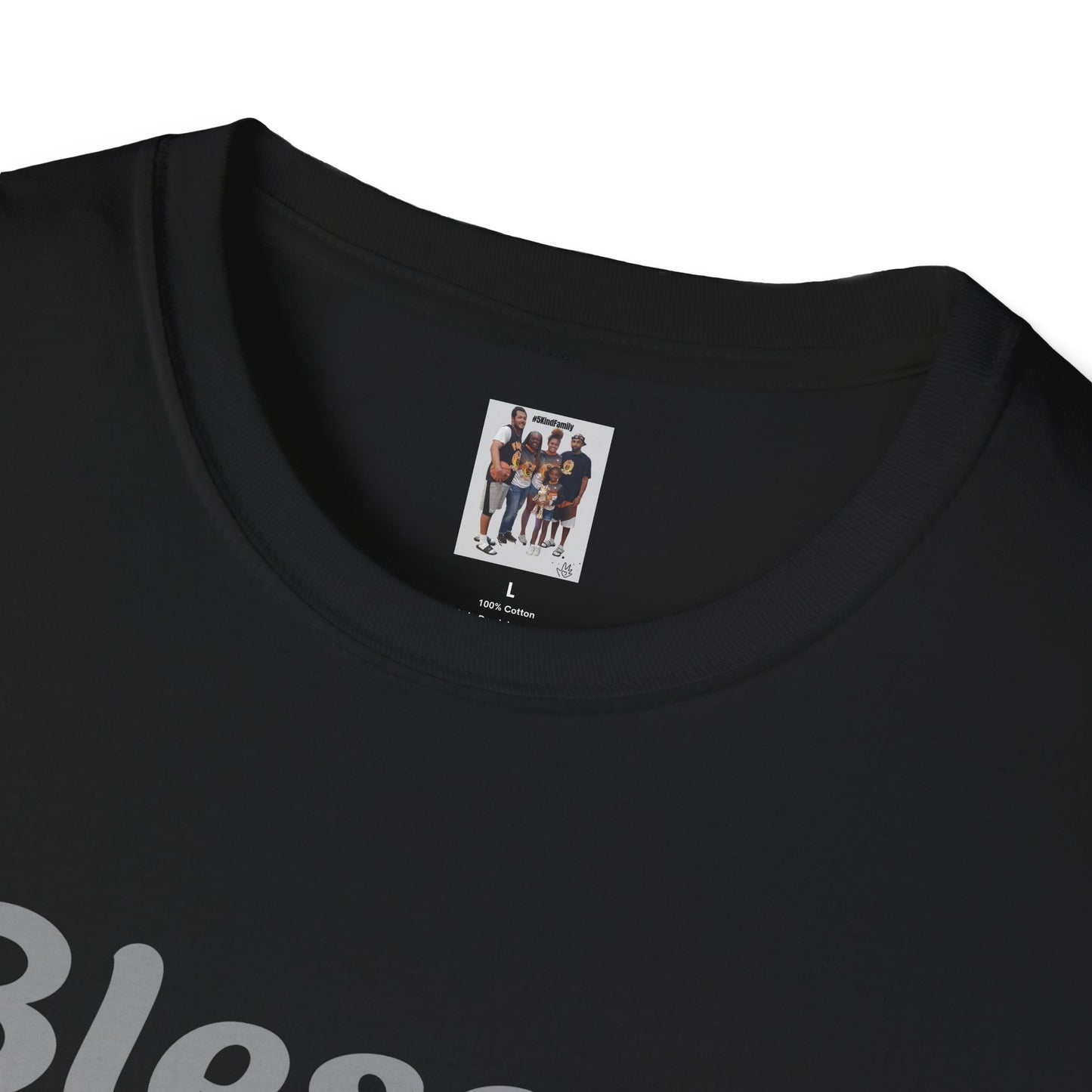 Sheep Shirts (Blessed) light txt - Unisex Softstyle T-Shirt