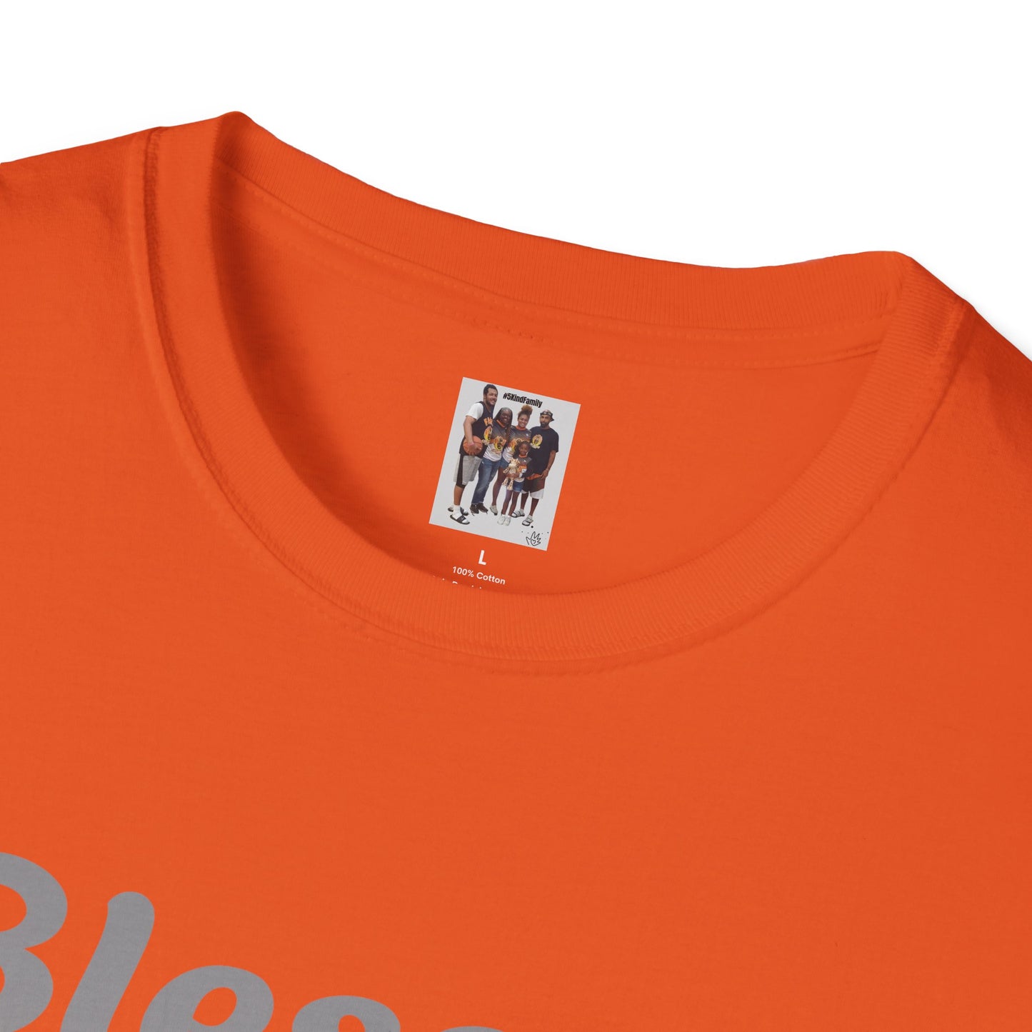 Sheep Shirts (Blessed) light txt - Unisex Softstyle T-Shirt