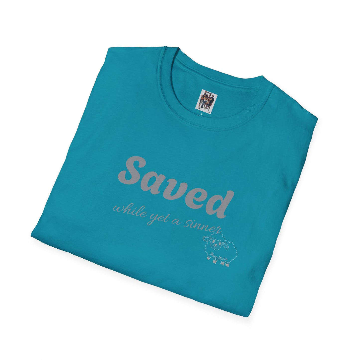 Sheep Shirts (Saved) light txt - Unisex Softstyle T-Shirt