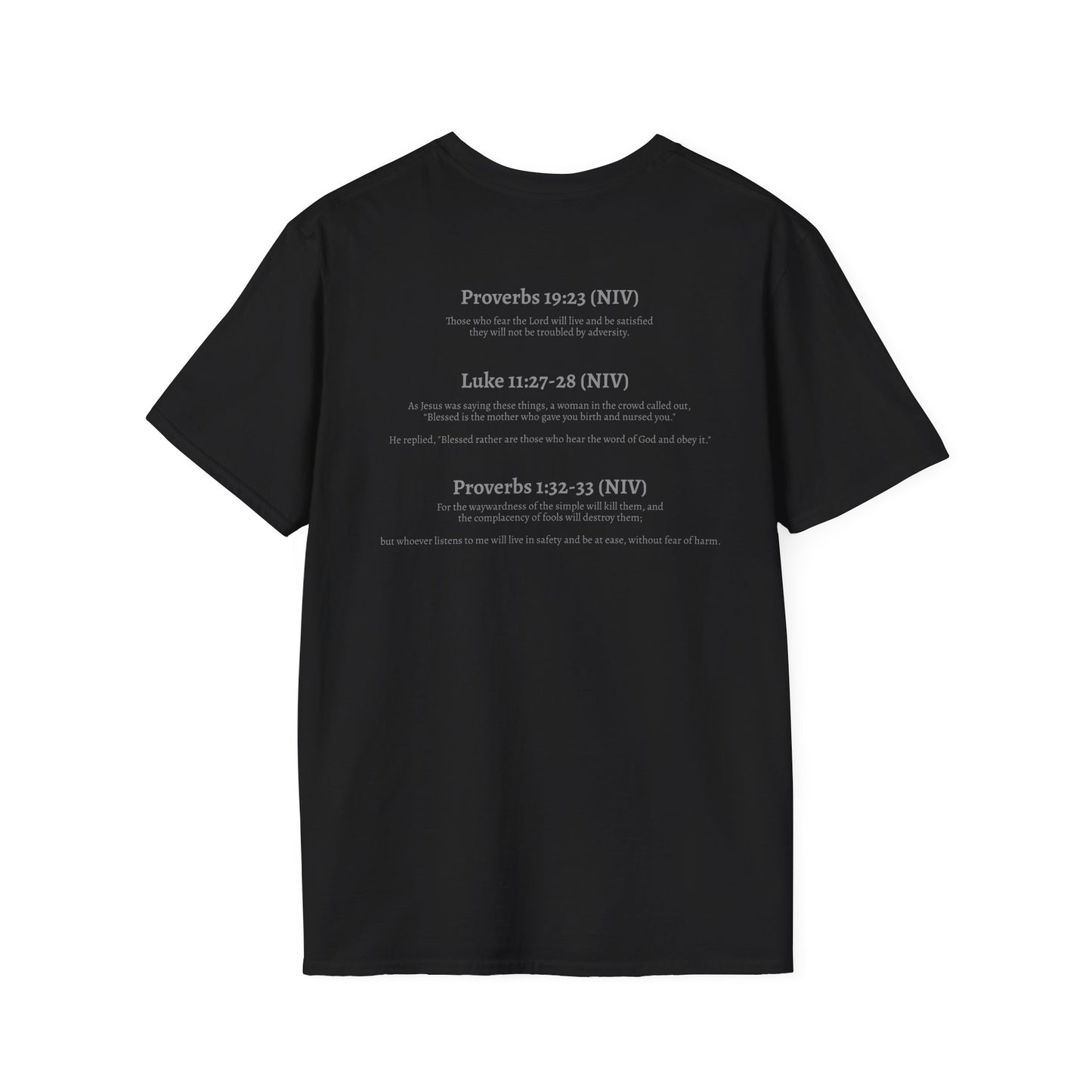 Sheep Shirts (Blessed) light txt - Unisex Softstyle T-Shirt