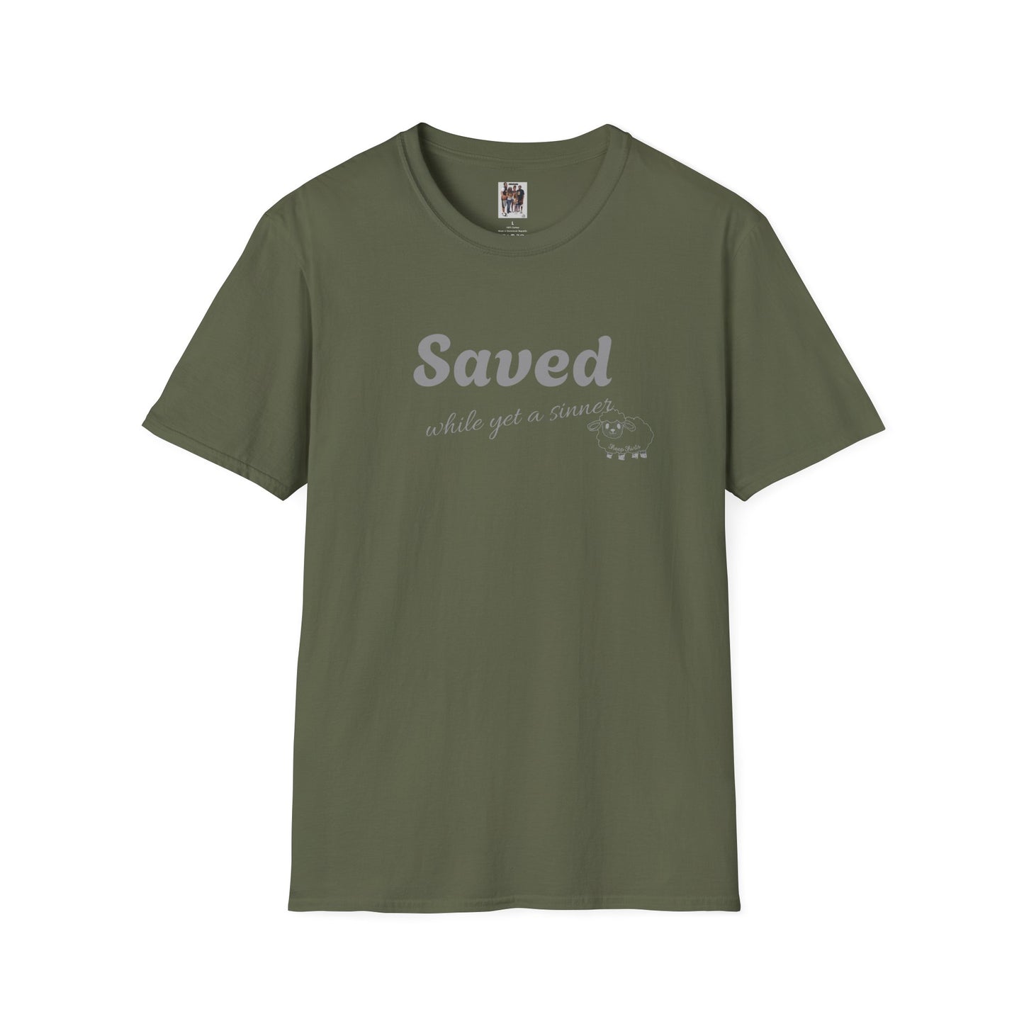 Sheep Shirts (Saved) light txt - Unisex Softstyle T-Shirt