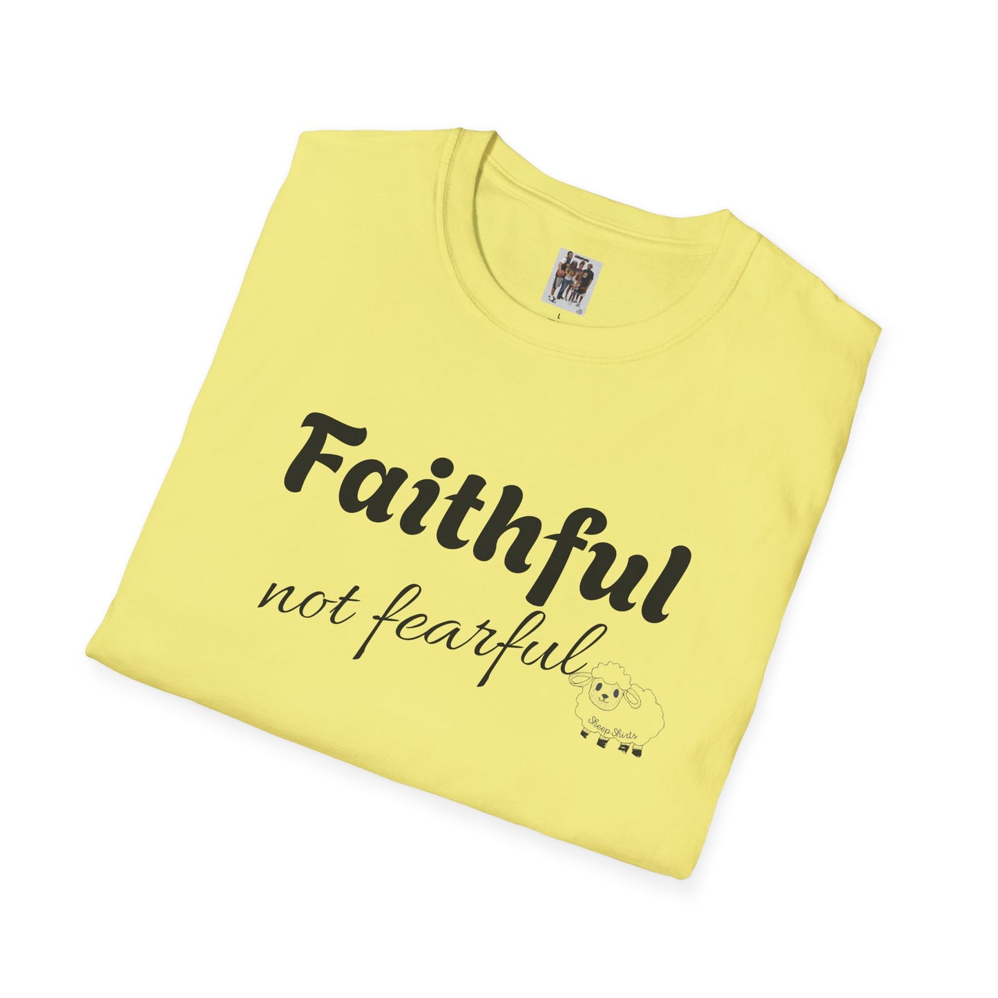 Sheep Shirts (Faithful) - Unisex Softstyle T-Shirt