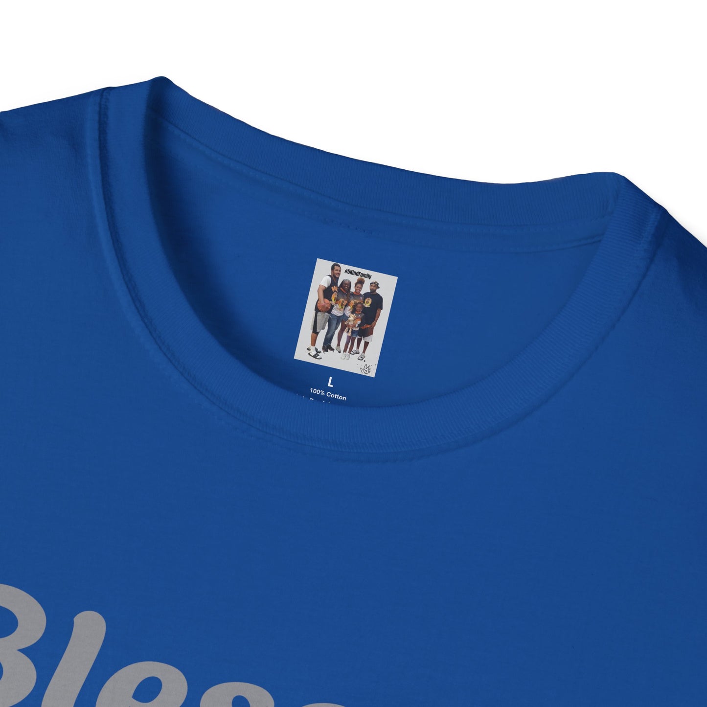 Sheep Shirts (Blessed) light txt - Unisex Softstyle T-Shirt