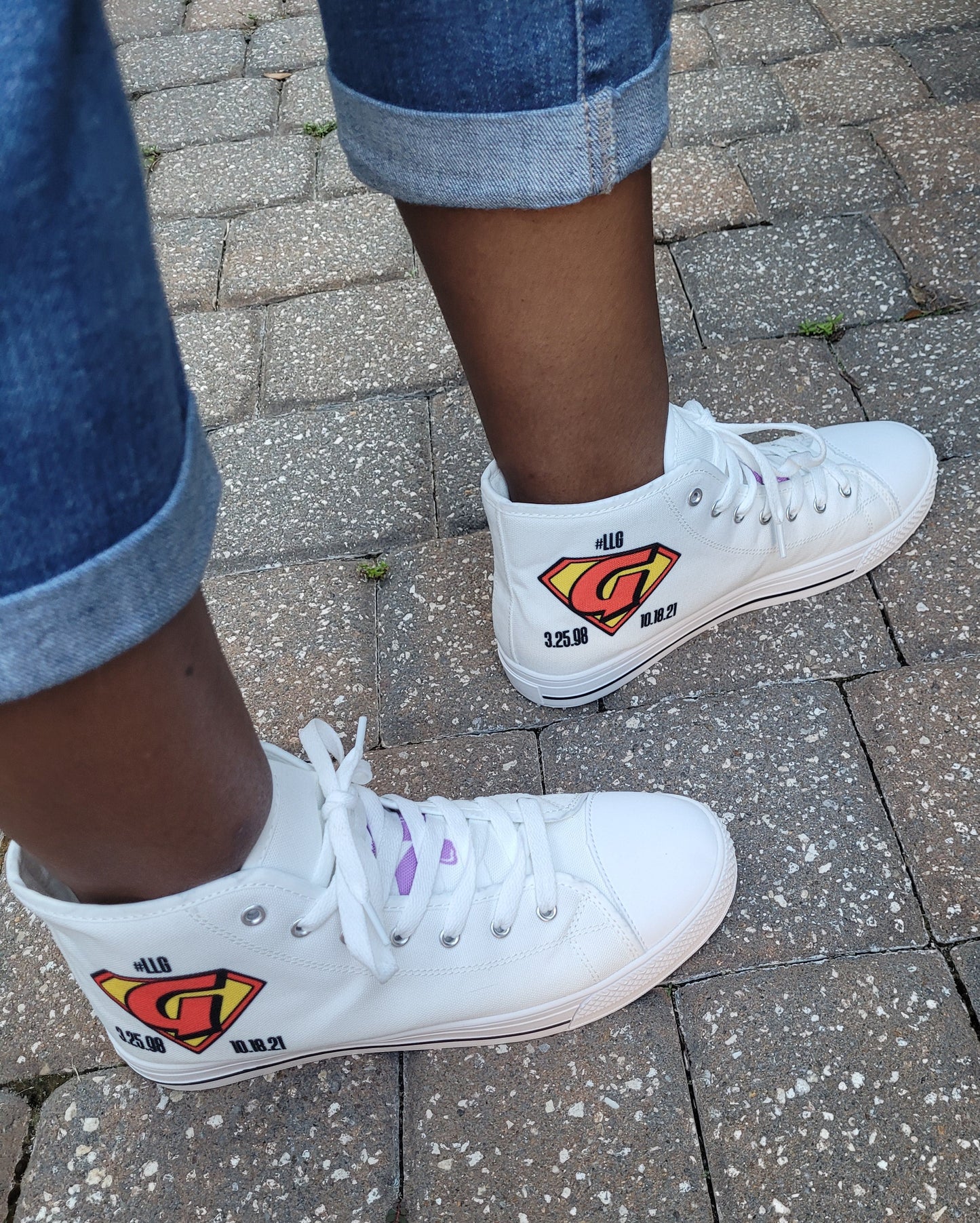 LLGy Edition - Women's High Top Sneakers