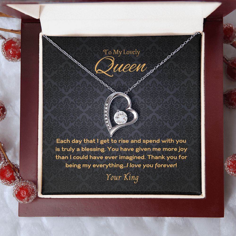 Forever Love Necklace - To My Lovely Queen