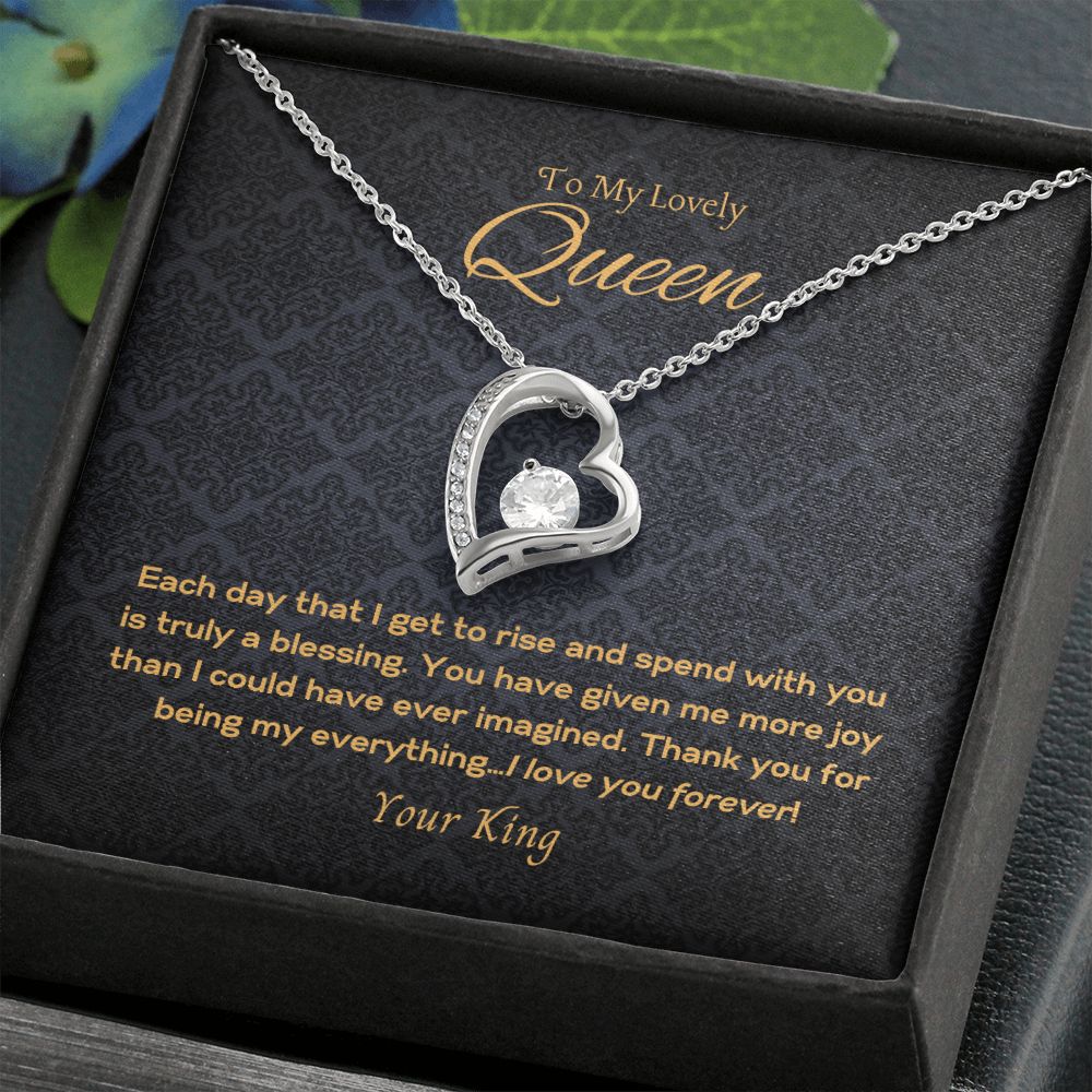 Forever Love Necklace - To My Lovely Queen