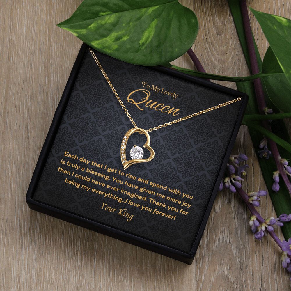 Forever Love Necklace - To My Lovely Queen