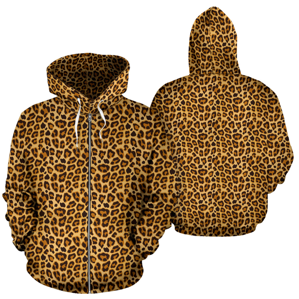 LEOPARD Zip Hoodie