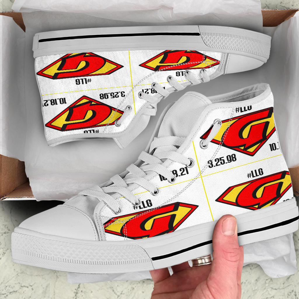 LLGy Edition - High Top Shoe, White