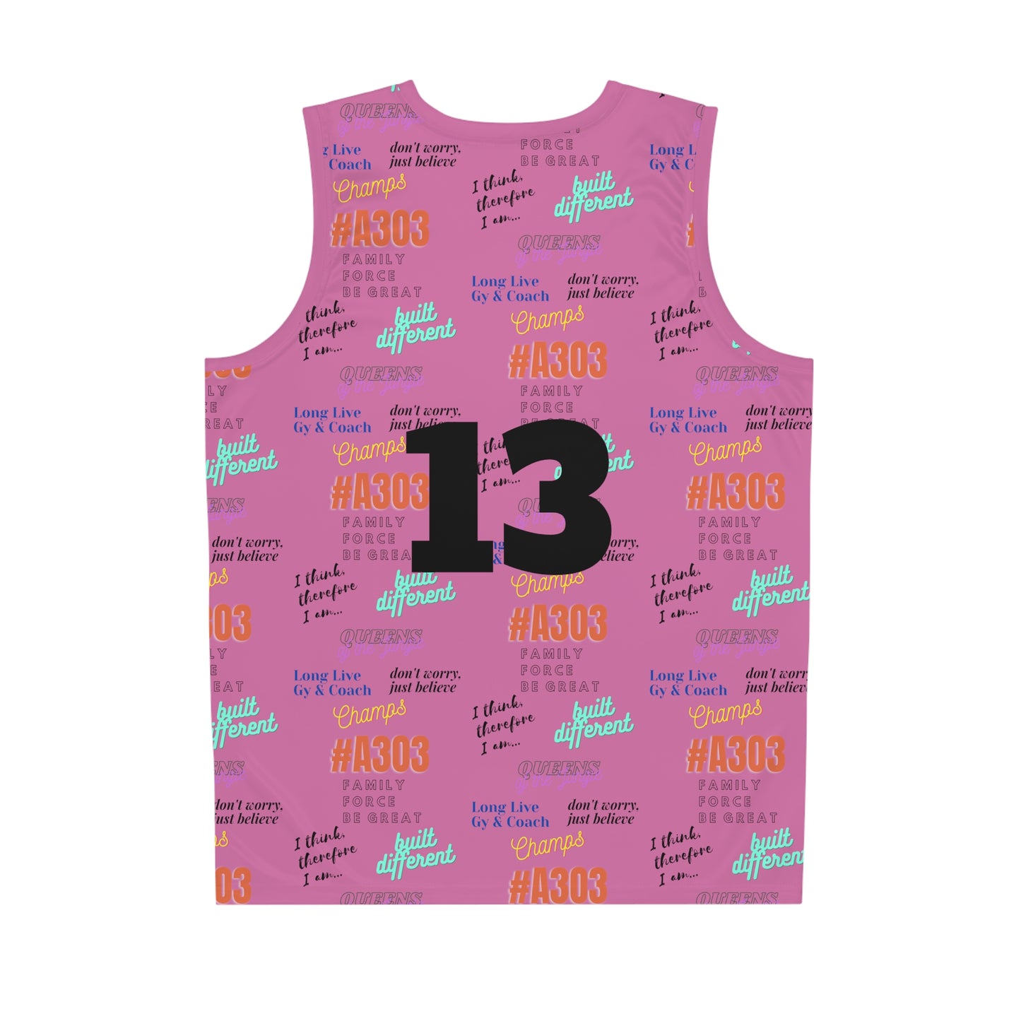 Basketball Jersey - JF ProAm pink (13)