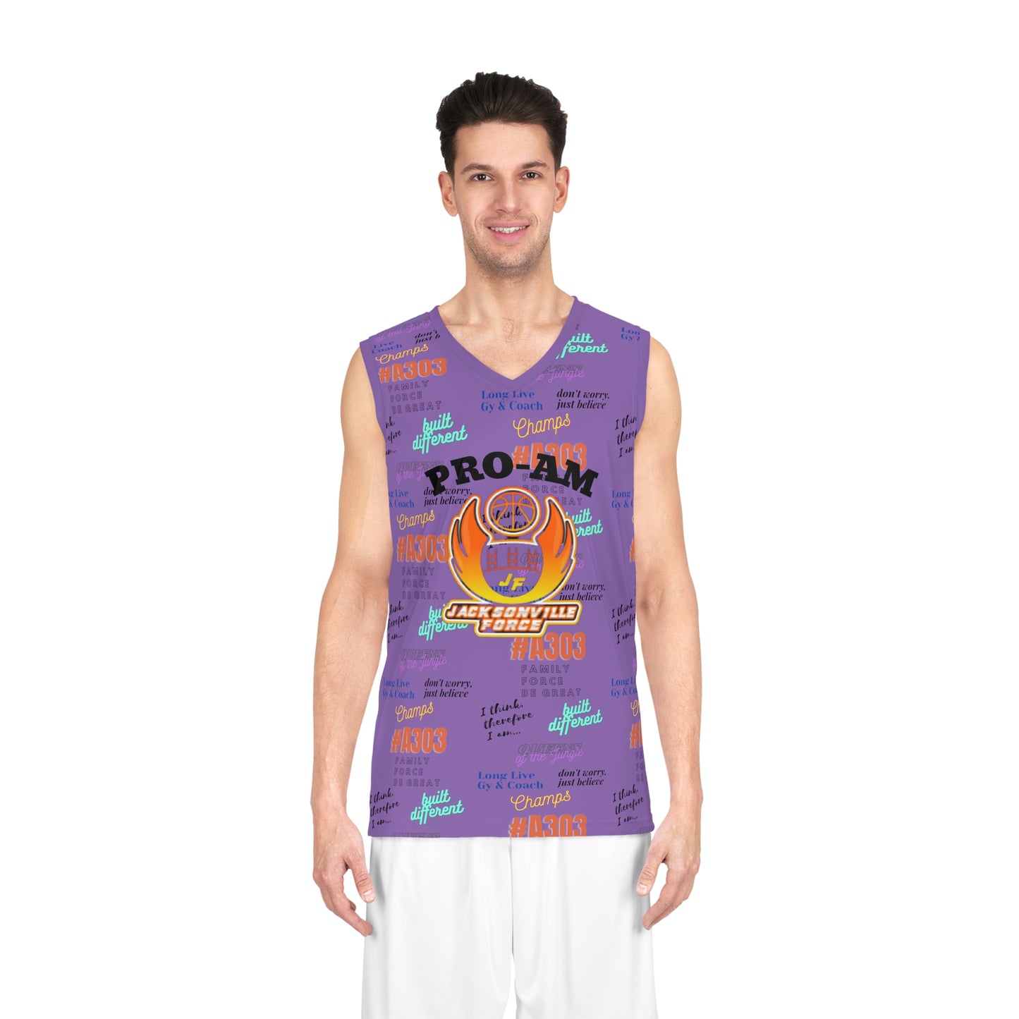 Basketball Jersey - JaxForce ProAm Purple