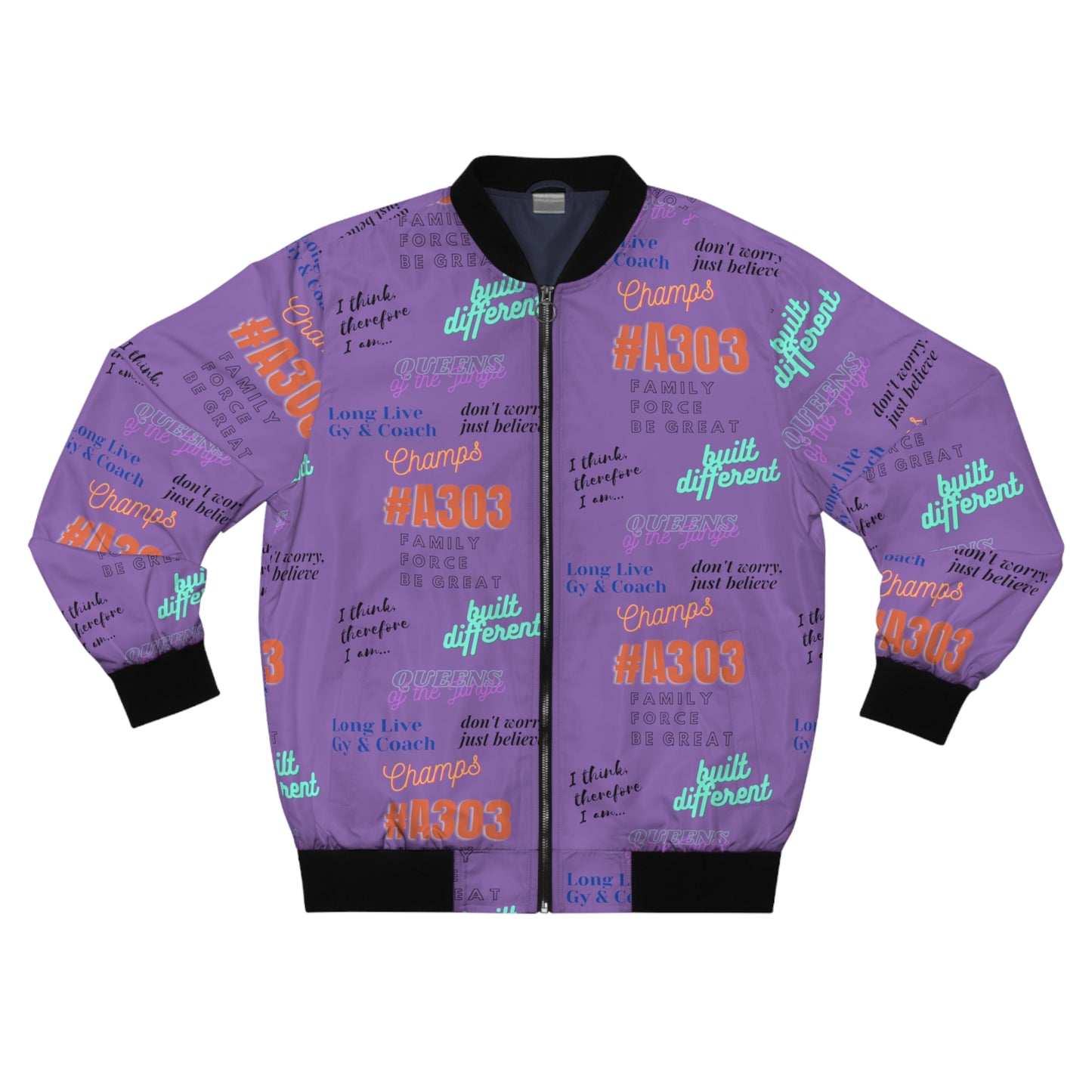 JaxForce Pro-AM Bomber Jacket (Purple)