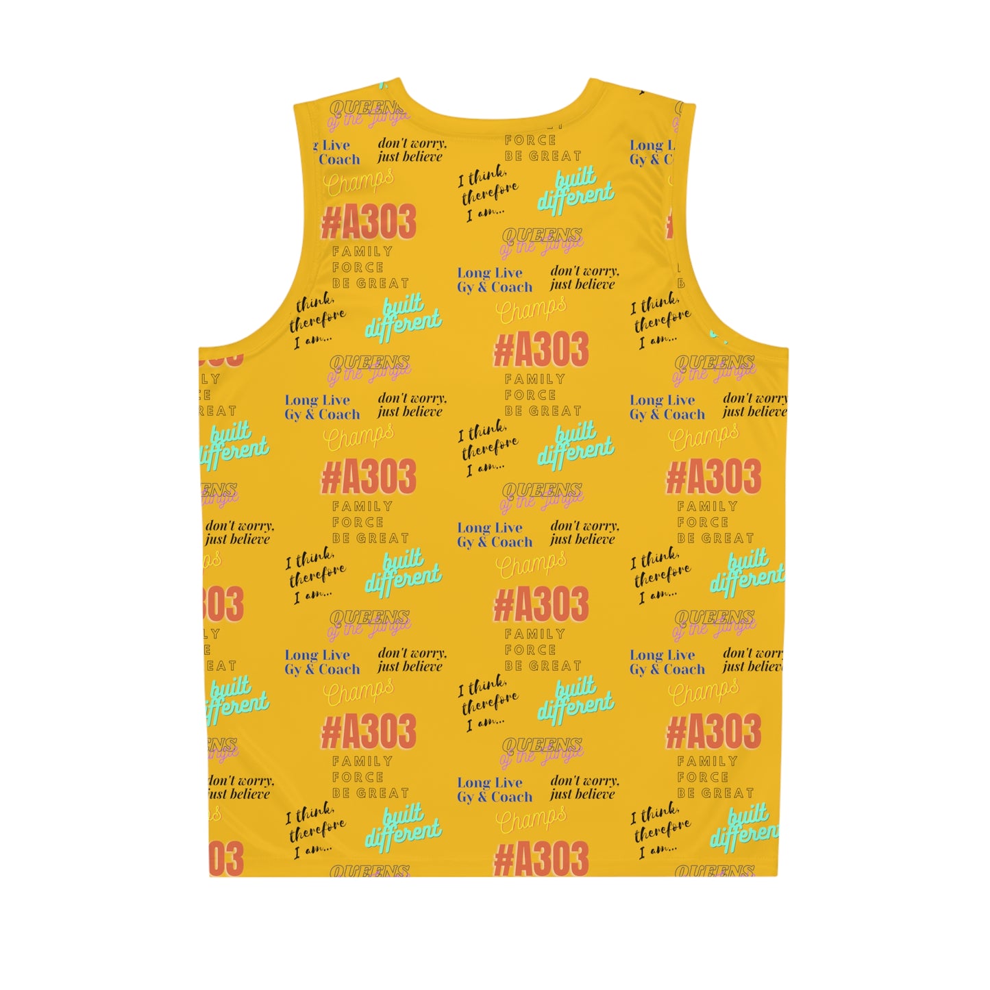 Basketball Jersey - JaxForce ProAm Yellow