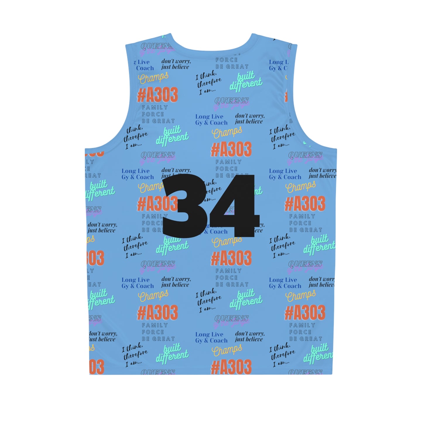 Basketball Jersey - JF ProAm blue (34)