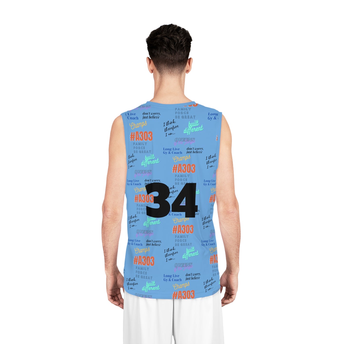 Basketball Jersey - JF ProAm blue (34)