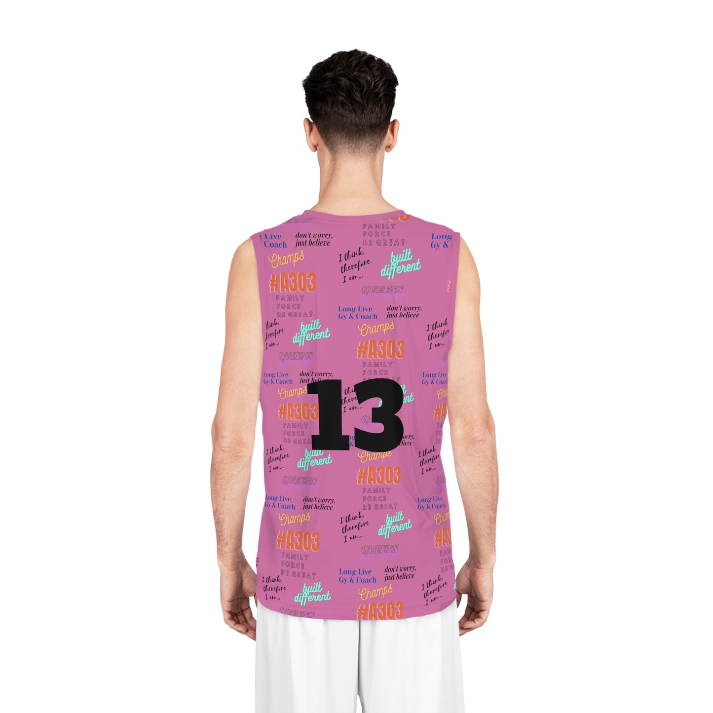 Basketball Jersey - JF ProAm pink (13)