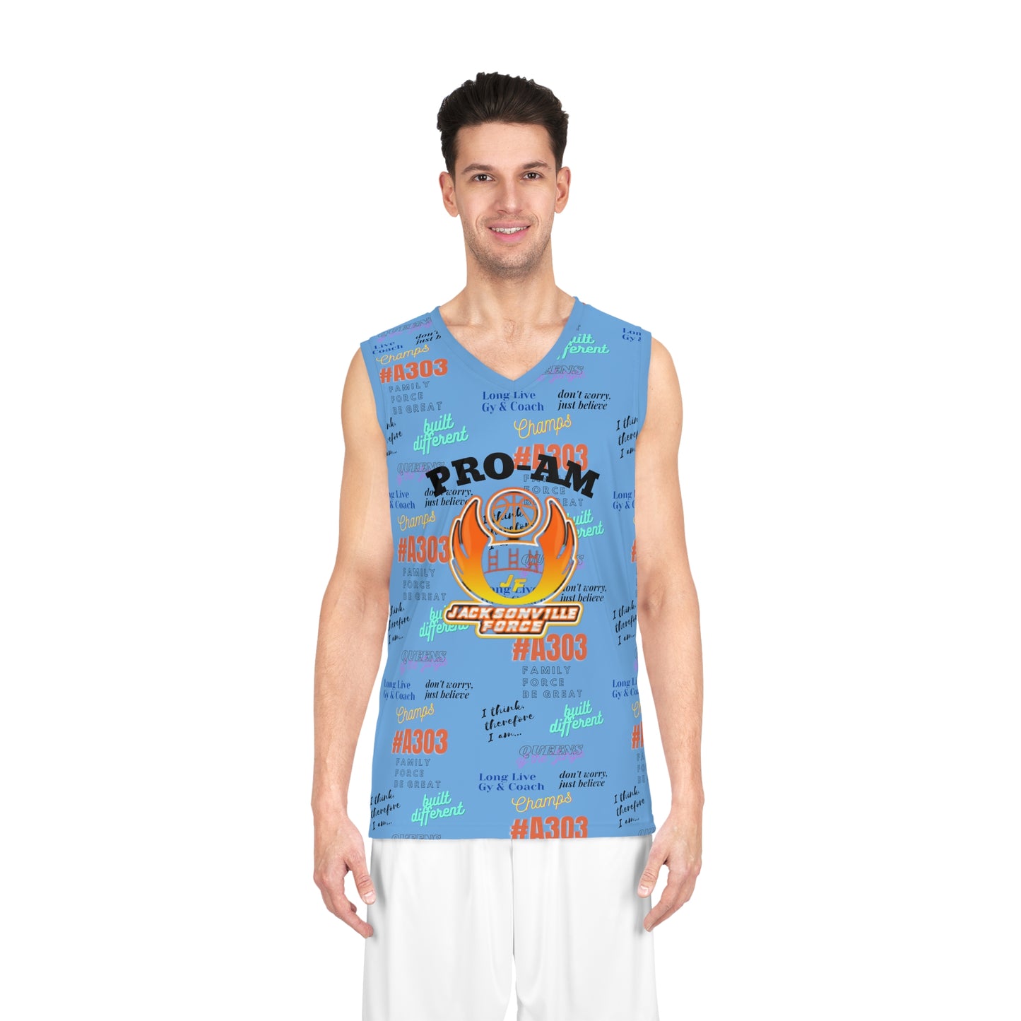 Basketball Jersey - JaxForce ProAm Blue