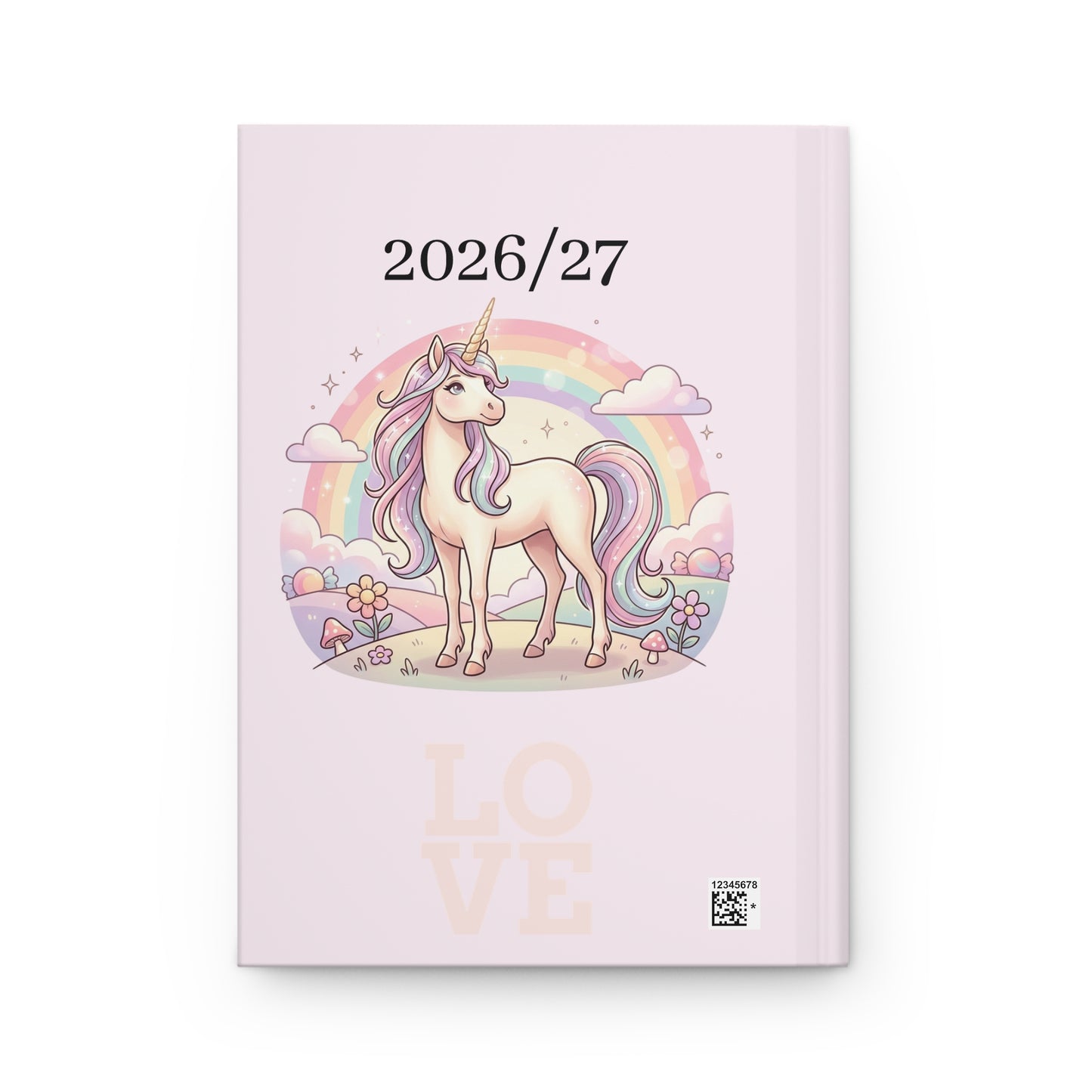 Personalized Hardcover Journal — Custom Name & Photo School Diary (2026/27)