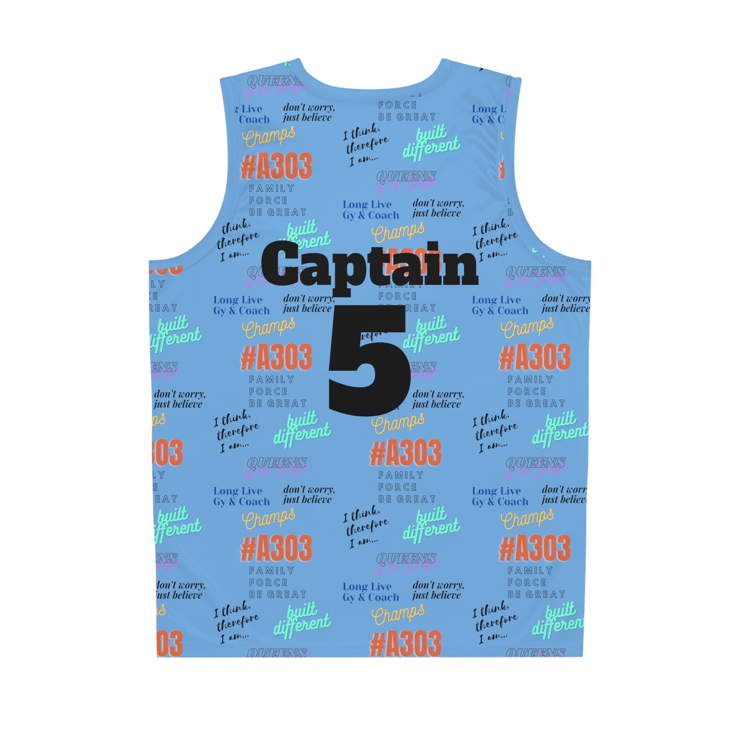 Basketball Jersey - JF ProAm blue (5-C)