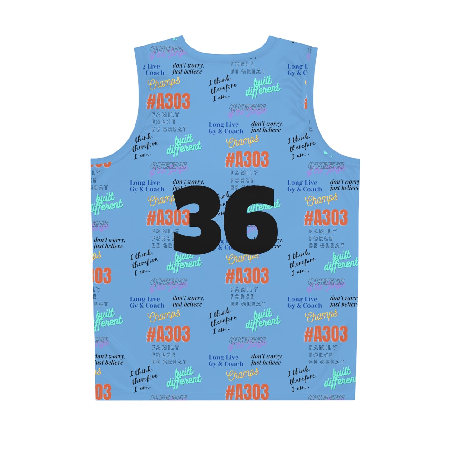 Basketball Jersey - JF ProAm blue (36)