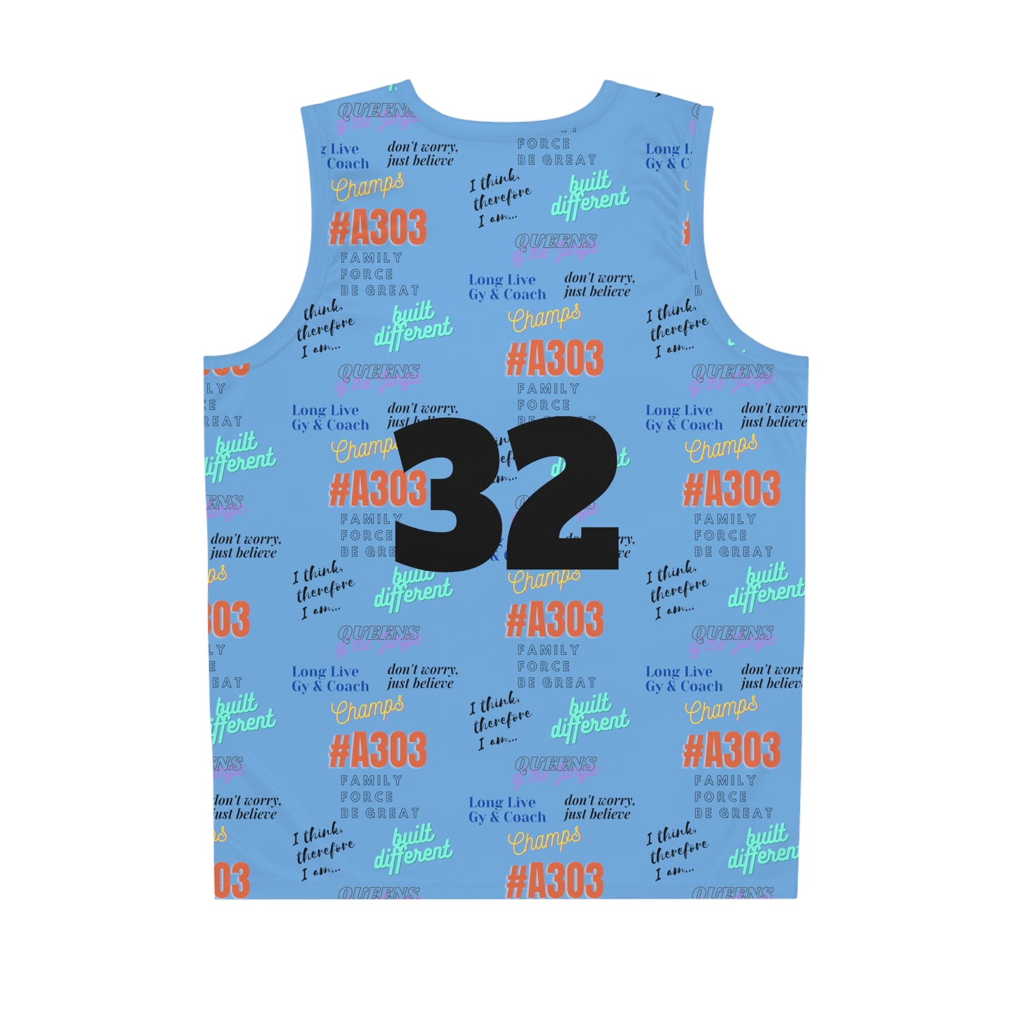 Basketball Jersey - JF ProAm blue (32)