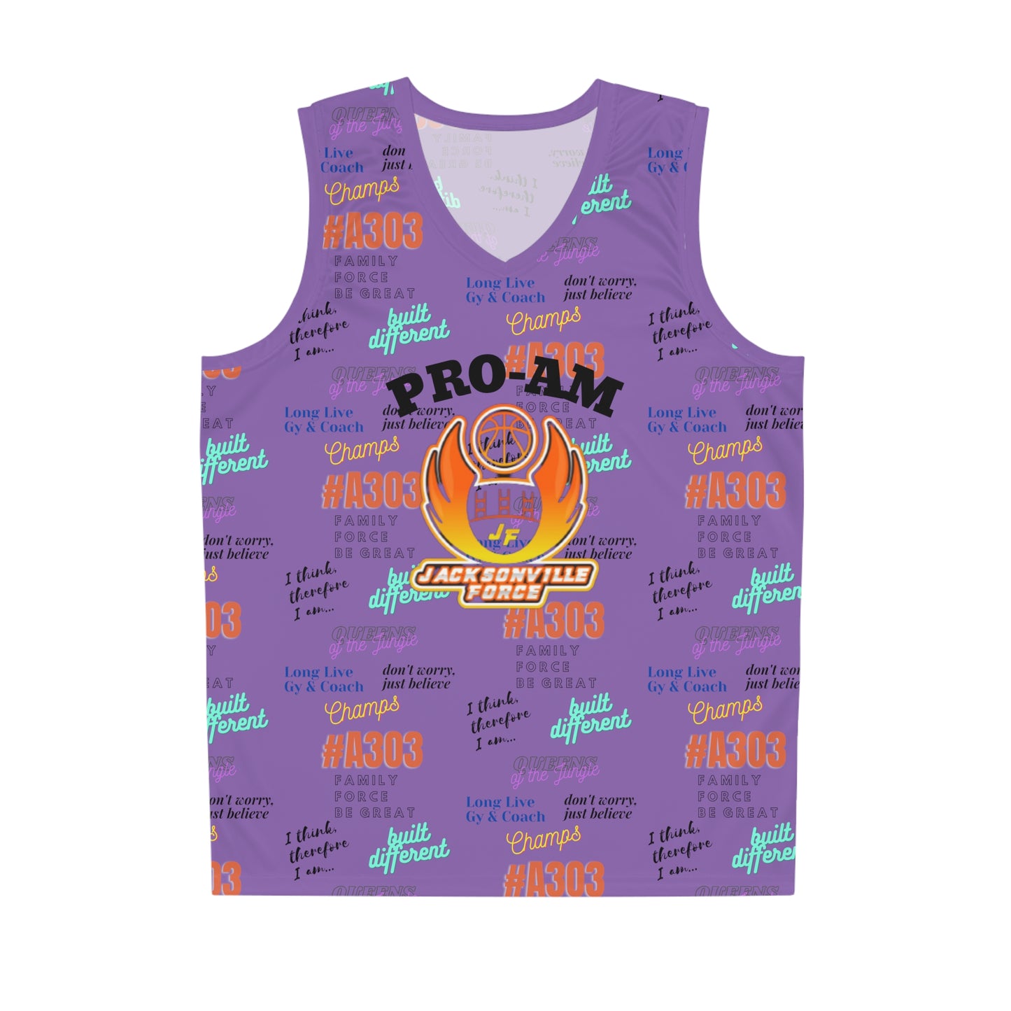 Basketball Jersey - JF ProAm purple (25)