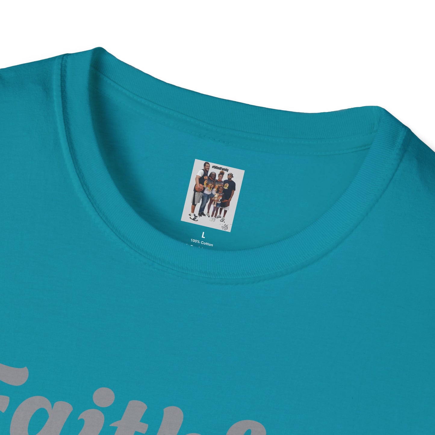 Sheep Shirts (Faithful) light txt - Unisex Softstyle T-Shirt