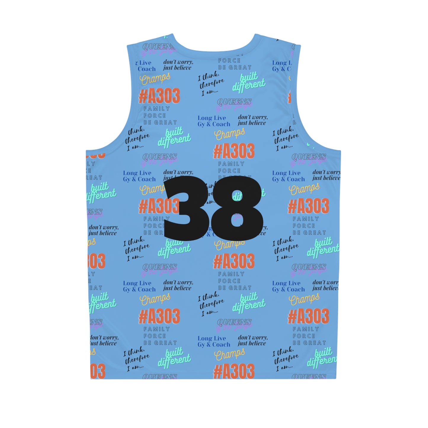 Basketball Jersey - JF ProAm blue (38)