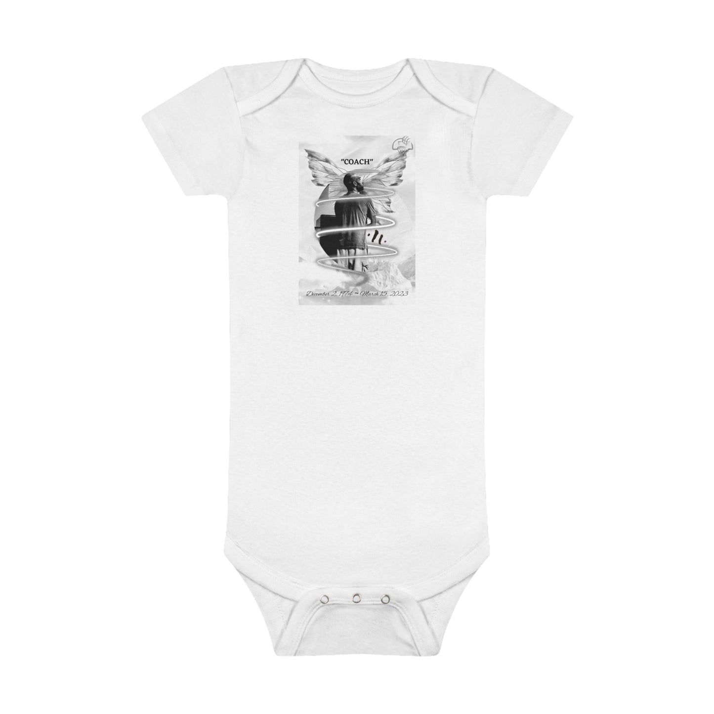 LLC White - Baby Short Sleeve Onesie®