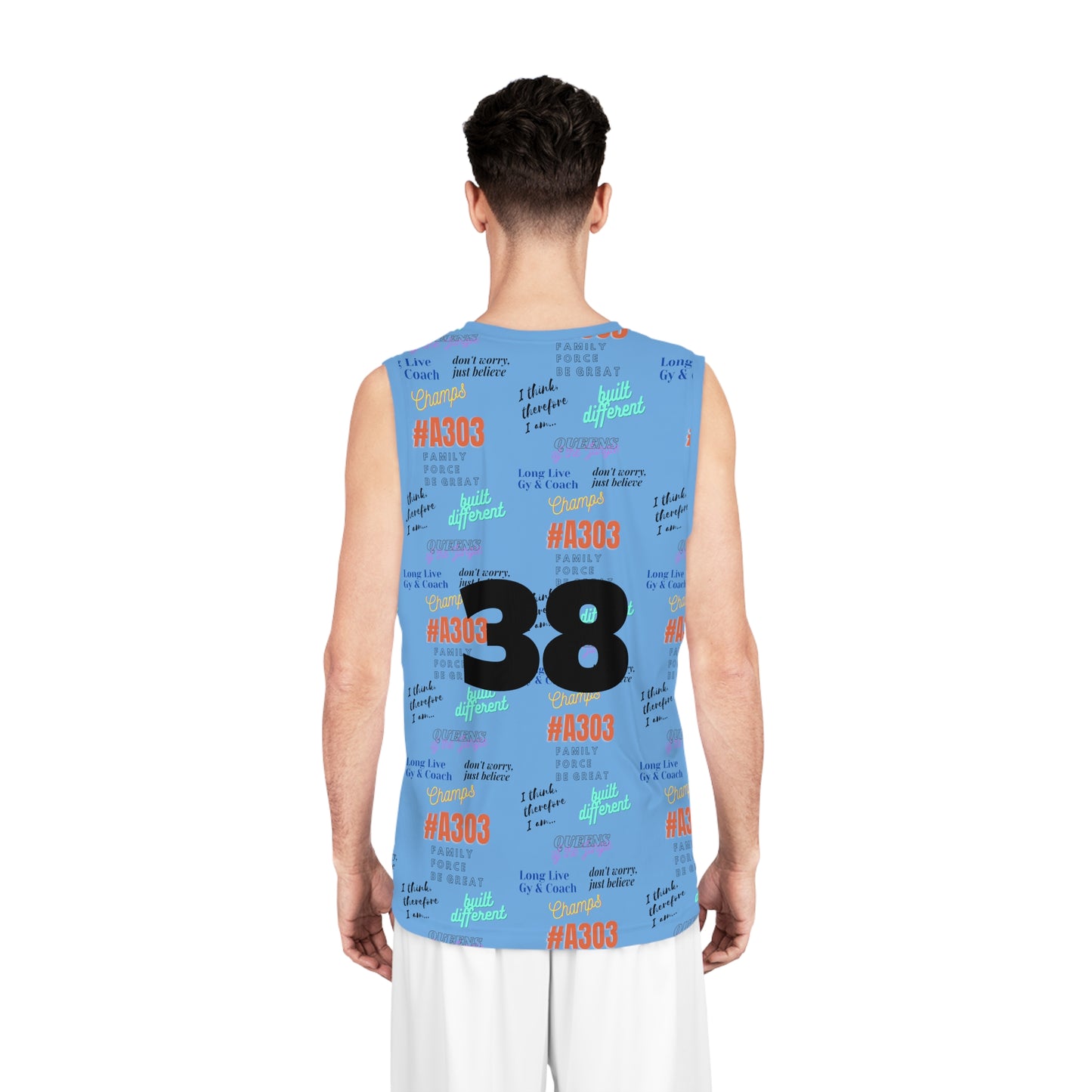 Basketball Jersey - JF ProAm blue (38)