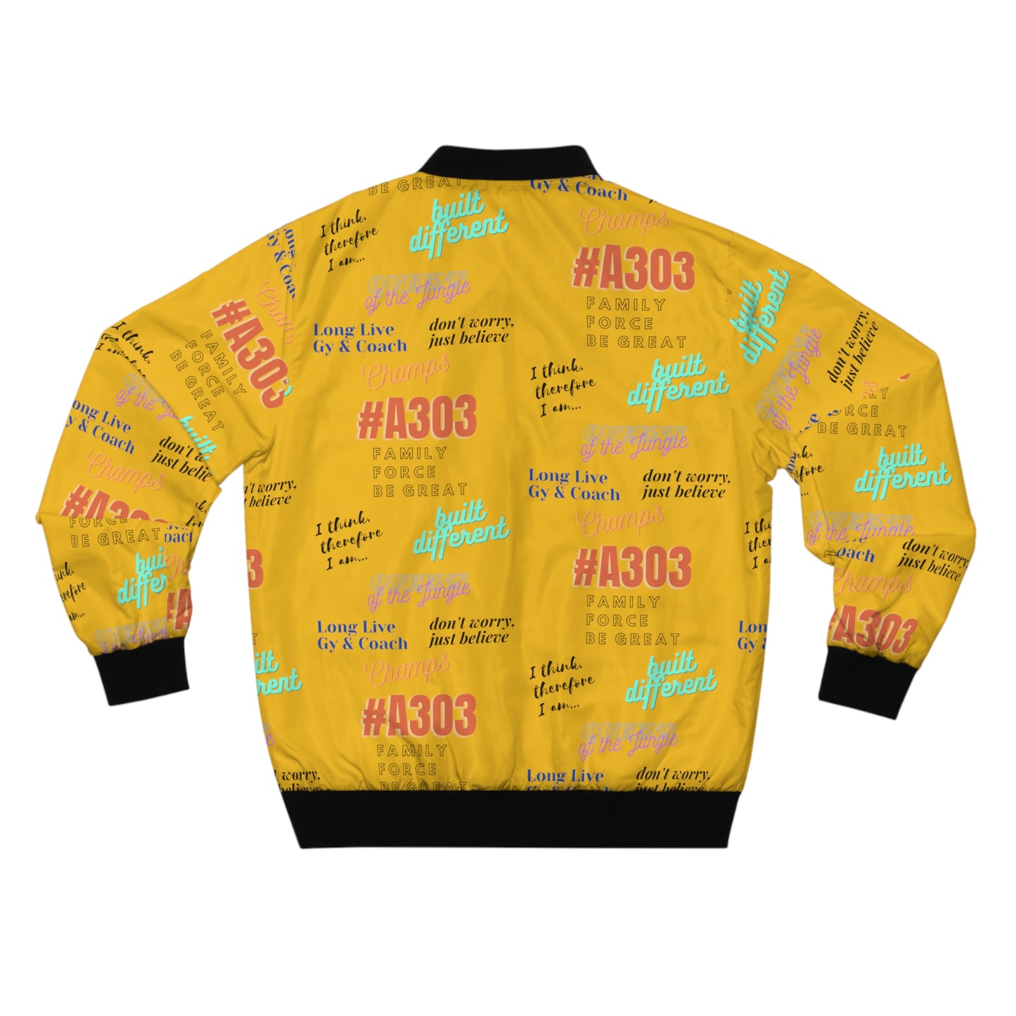 JaxForce Pro-AM Bomber Jacket (Yellow)