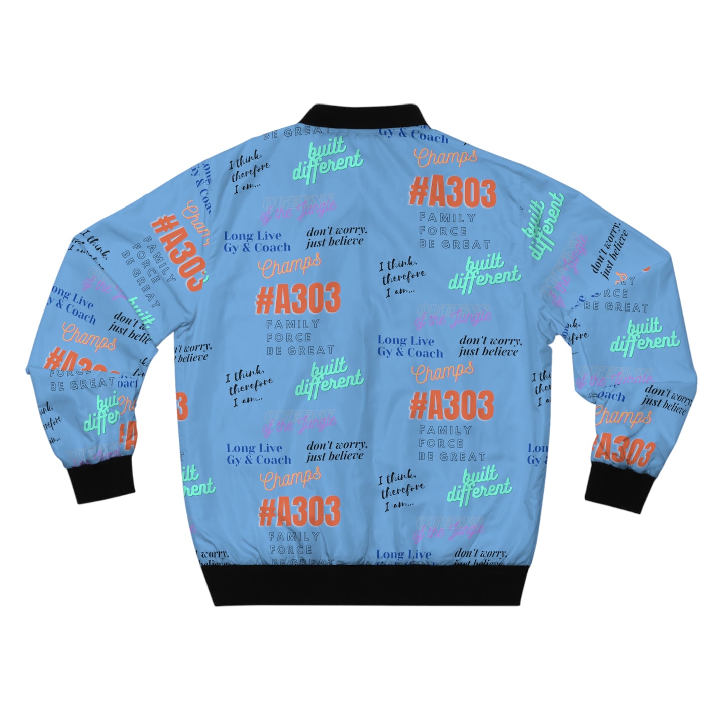 JaxForce Pro-AM Bomber Jacket (Blue)