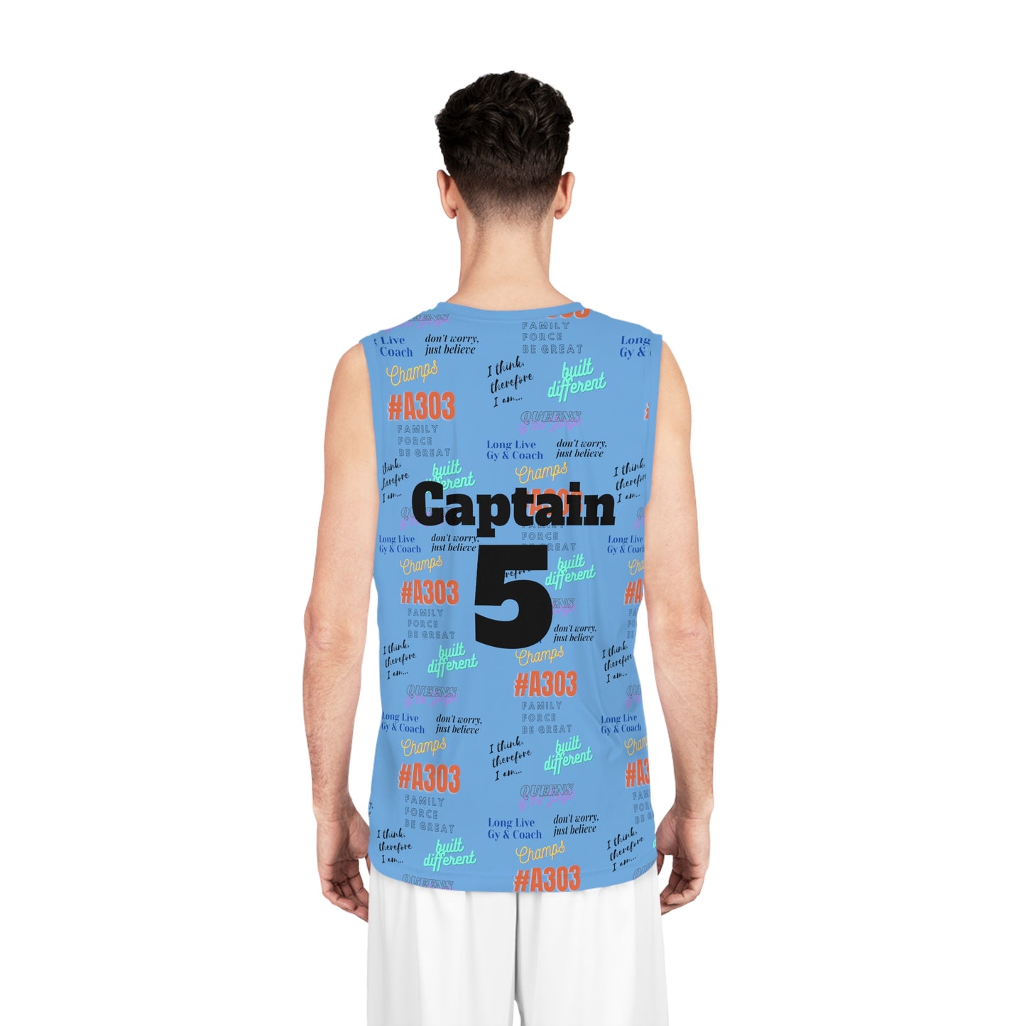 Basketball Jersey - JF ProAm blue (5-C)