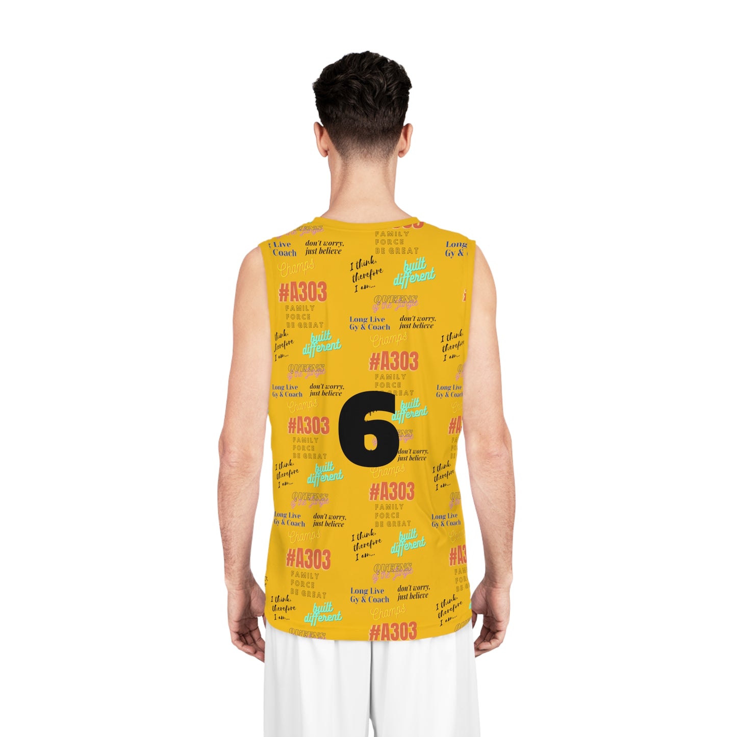 Basketball Jersey - JF ProAm yellow (6)