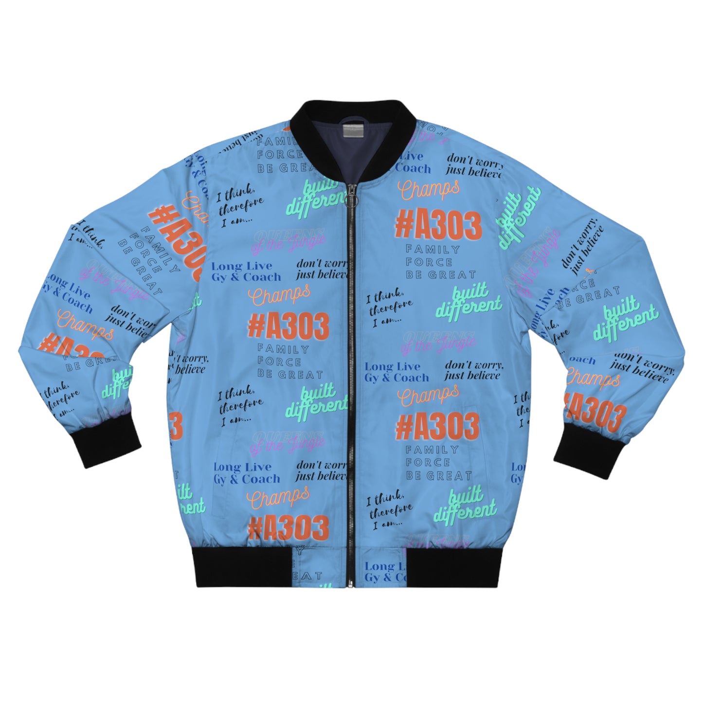 JaxForce Pro-AM Bomber Jacket (Blue)