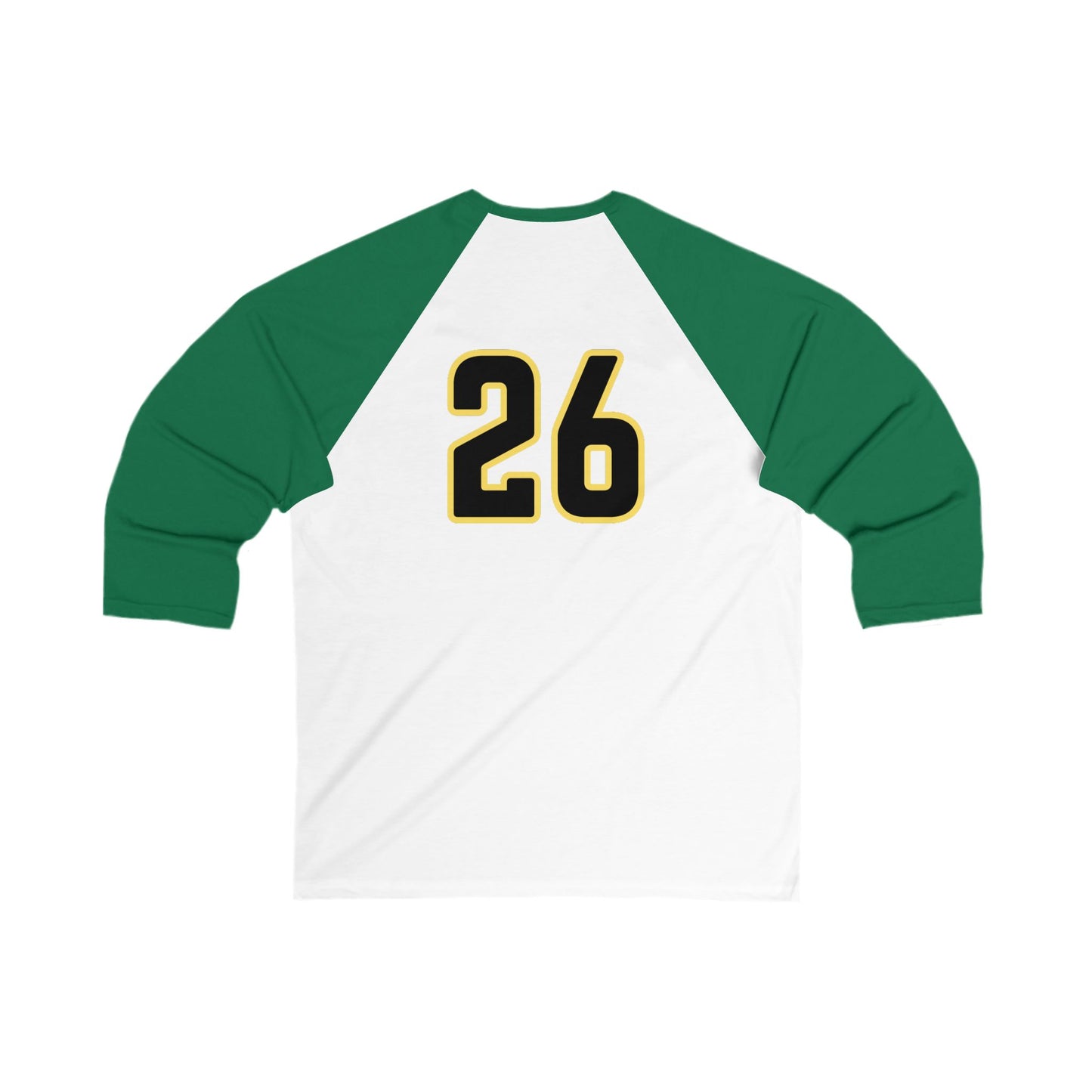 LLGy Unisex 3/4 Sleeve Baseball Tee