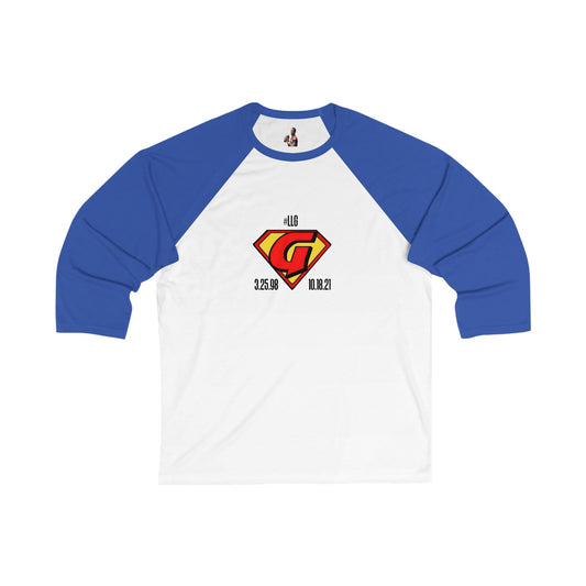 LLGy Unisex 3/4 Sleeve Baseball Tee