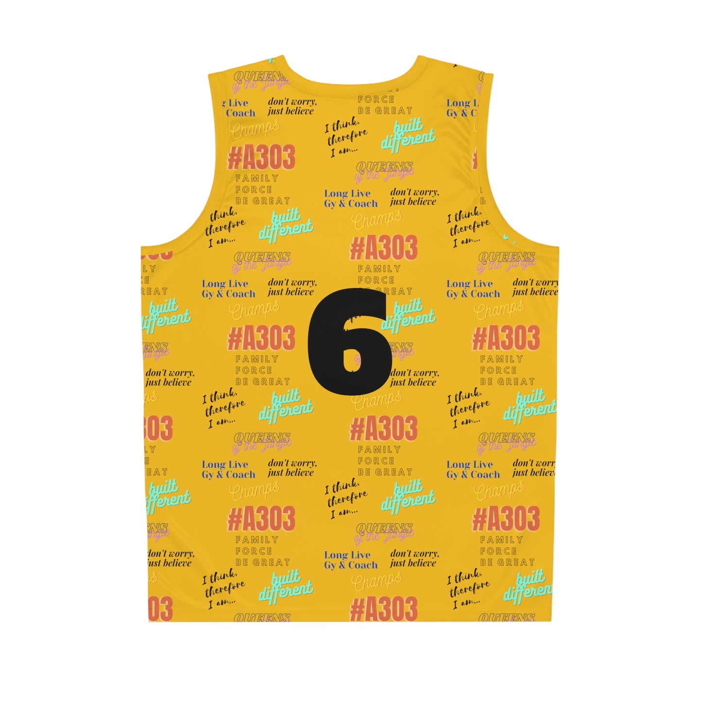 Basketball Jersey - JF ProAm yellow (6)