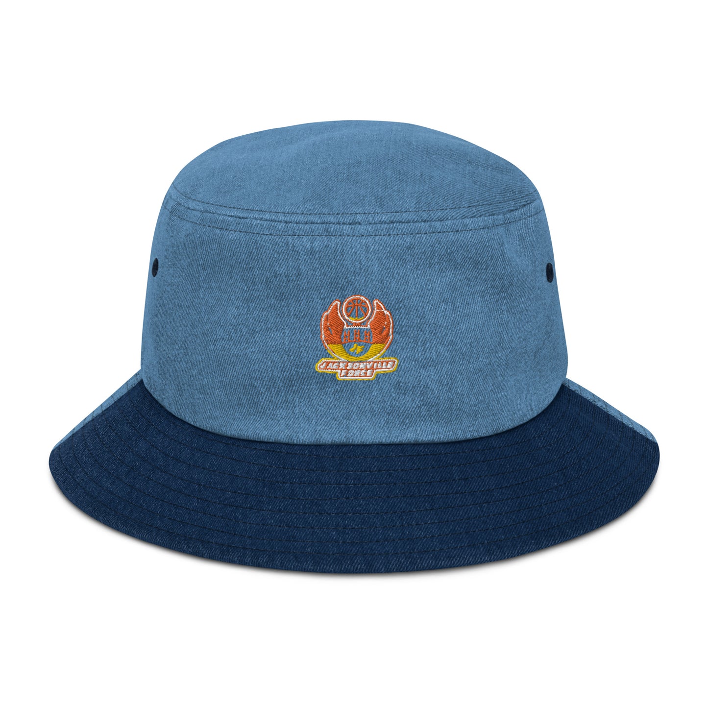 JaxForce Denim bucket hat