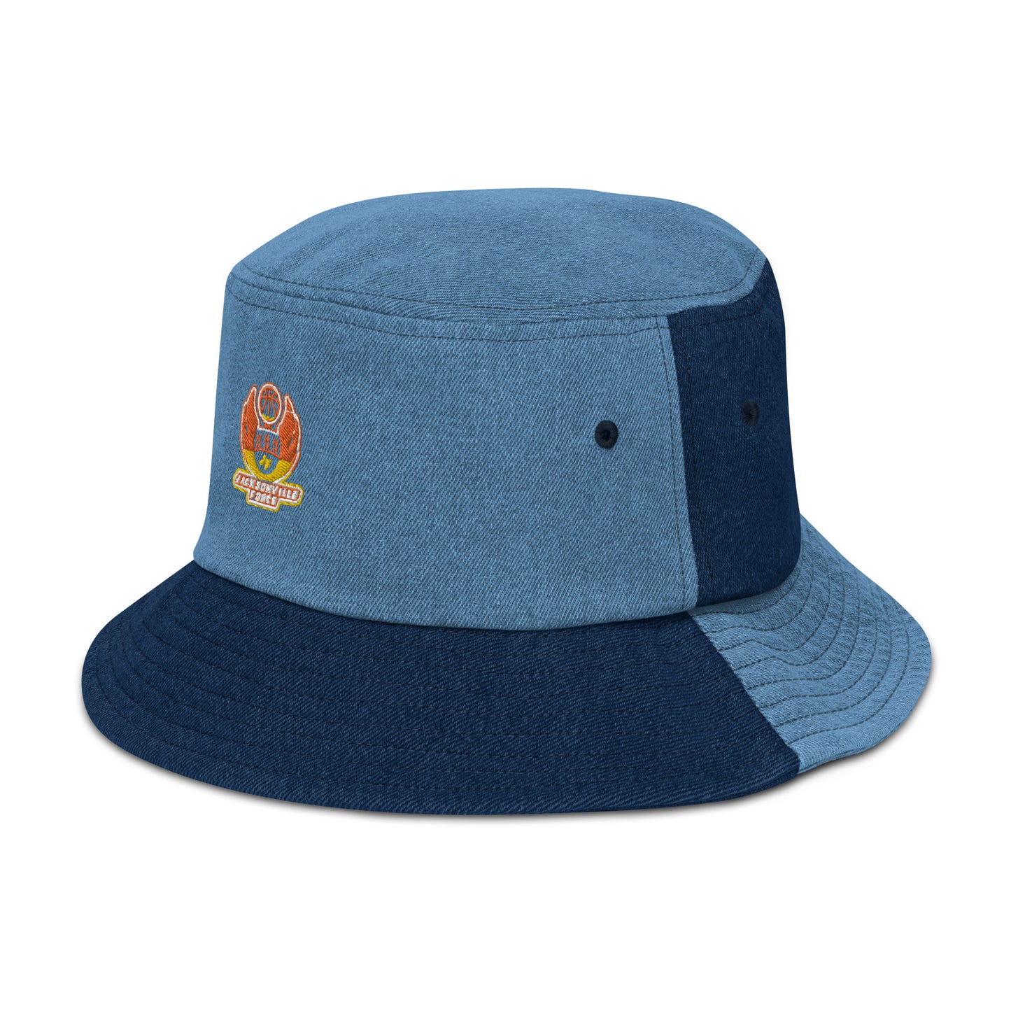 JaxForce Denim bucket hat