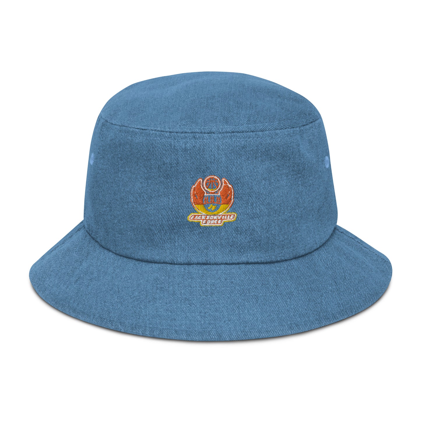 JaxForce Denim bucket hat