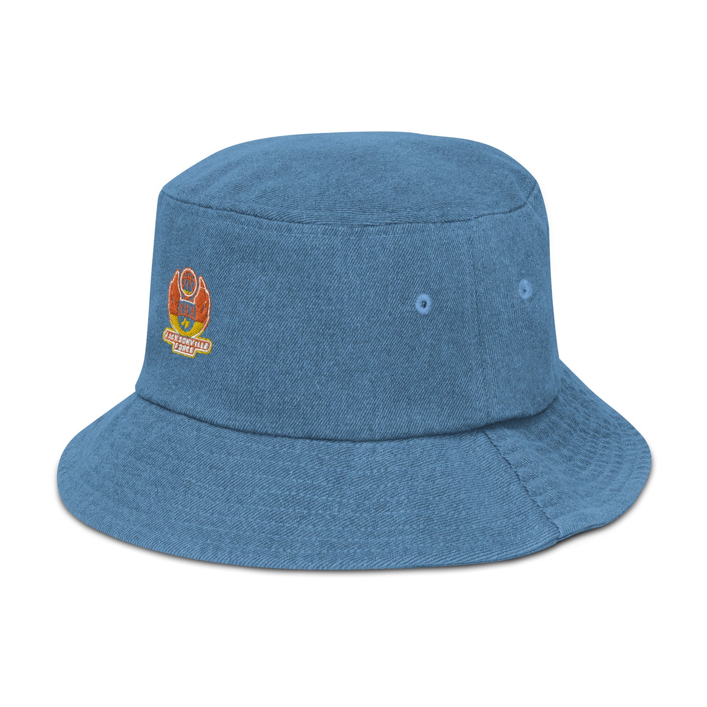 JaxForce Denim bucket hat