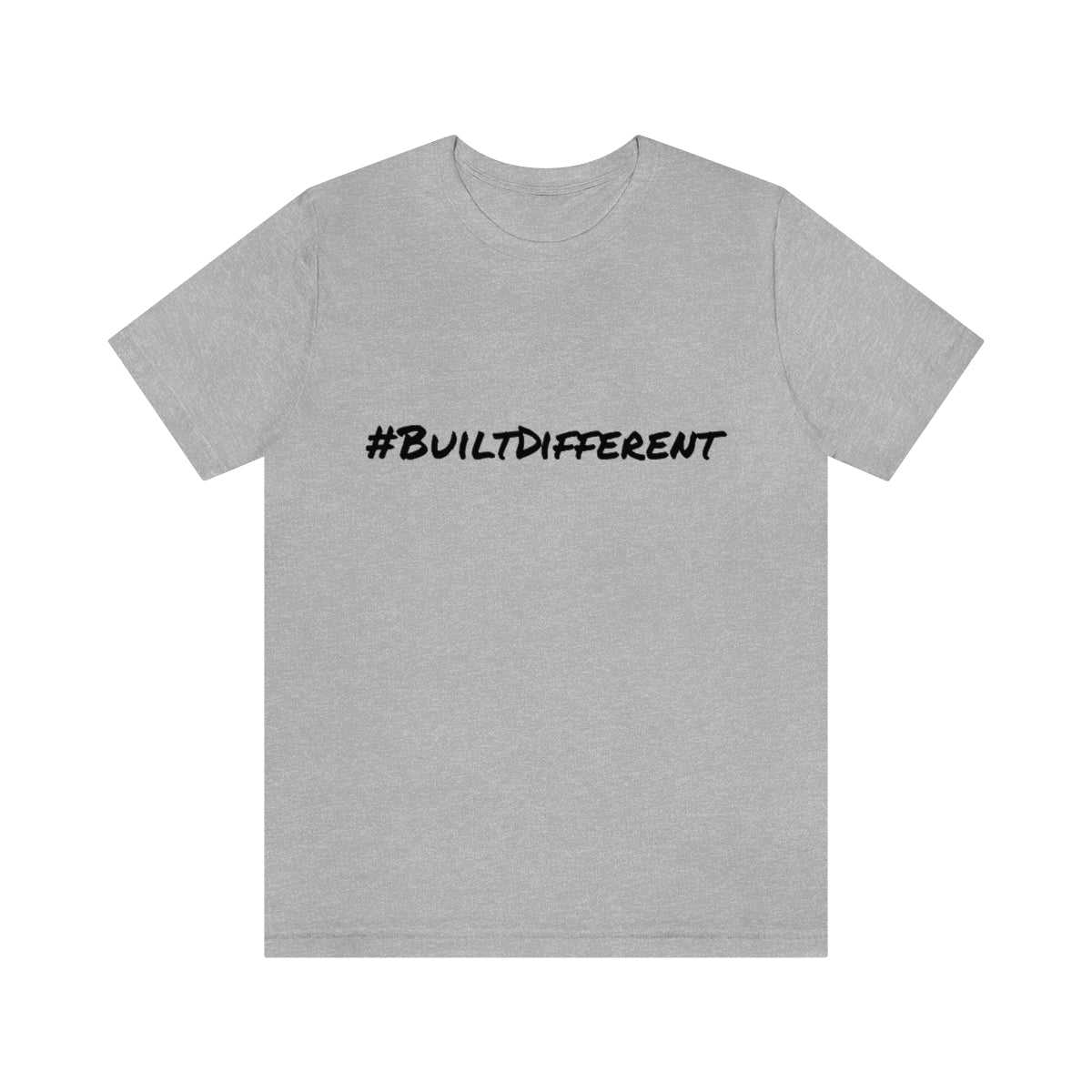 #BuiltDifferent - Unisex Jersey Short Sleeve Tee